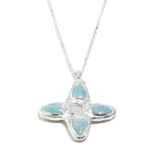 Irene's Silver Cross Necklace