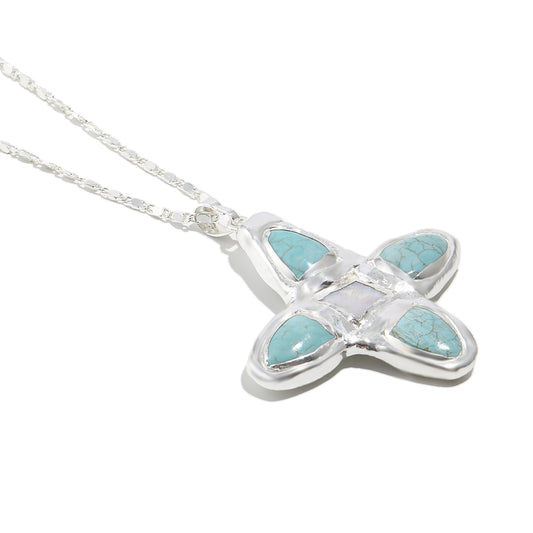 Irene's Silver Cross Necklace