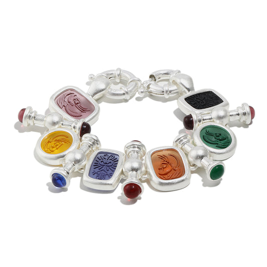 Aurora's Charm Bracelet In Silver