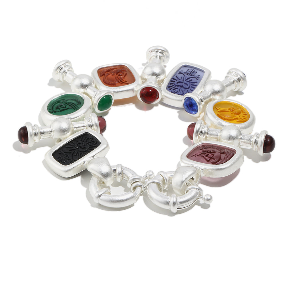 Aurora's Charm Bracelet In Silver
