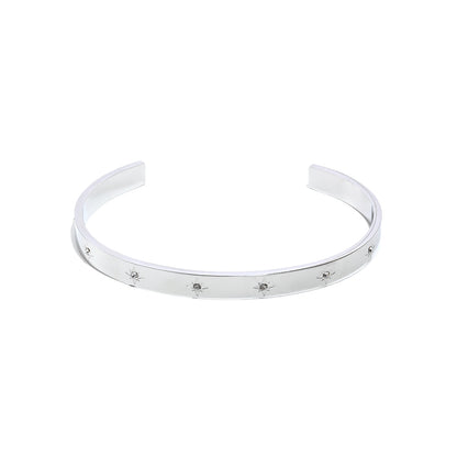 Ella's Star Bangle In Silver