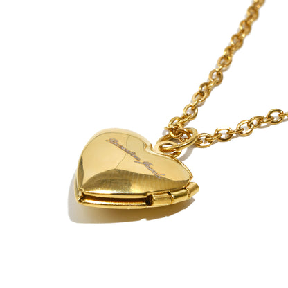 Tiana's Pink Heart Locket