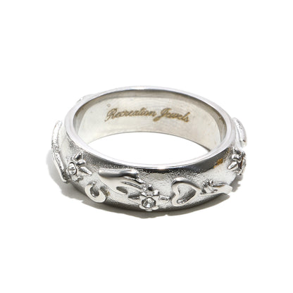 Chiara's Heart Ring In Silver