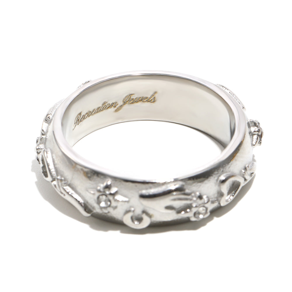 Chiara's Heart Ring In Silver