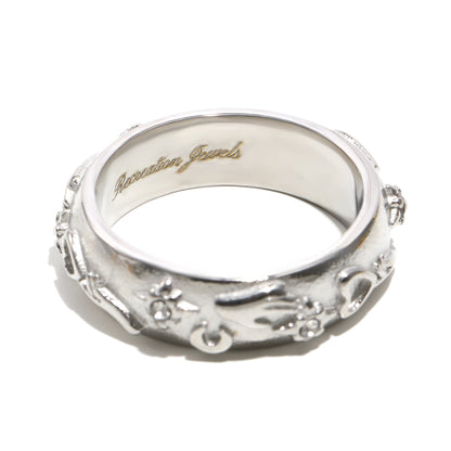 Chiara's Heart Ring In Silver