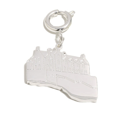 Edinburgh Castle Charm In Silver