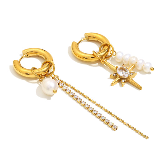 Zara's Charm Hoops