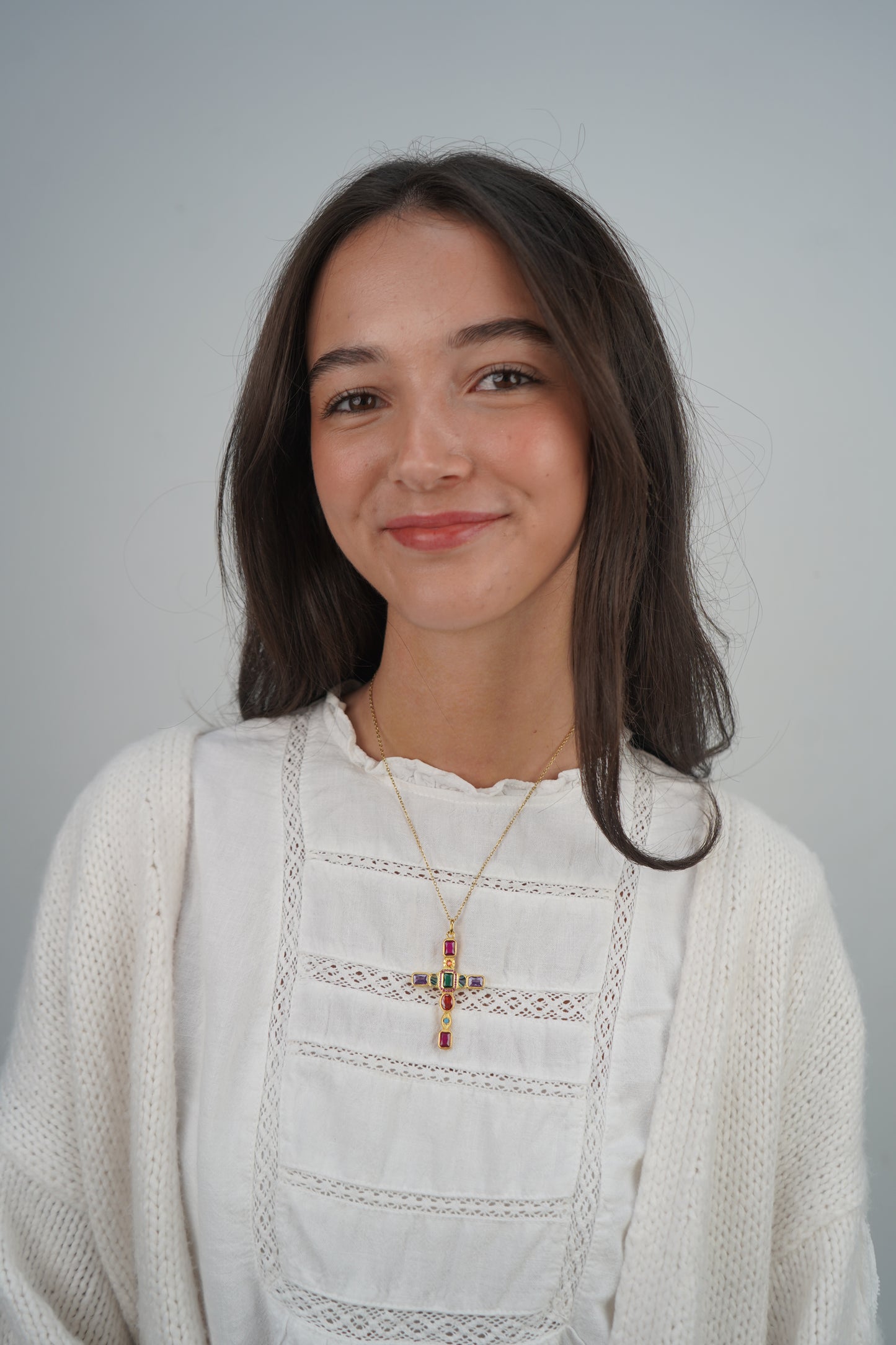 Ranee's colourful cross