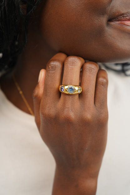 Sophie's Blue Gemstone Ring