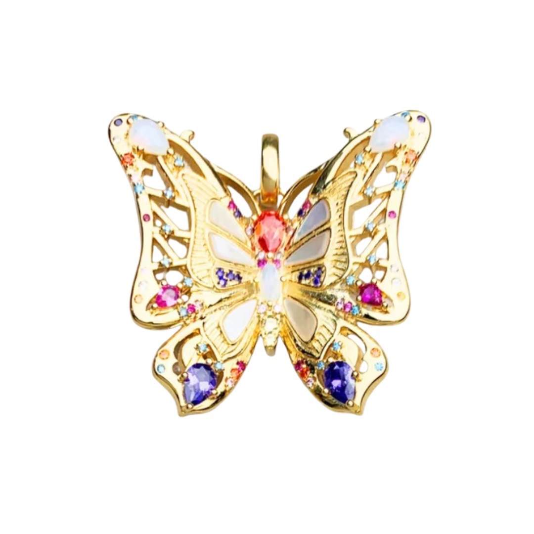 Natalia's butterfly necklace