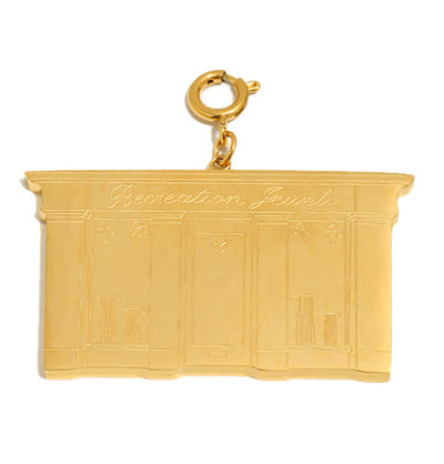 Recreation Jewels Shop Charm In Gold