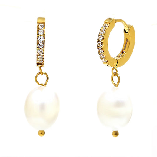 Mokira's Pearl Drop Earrings
