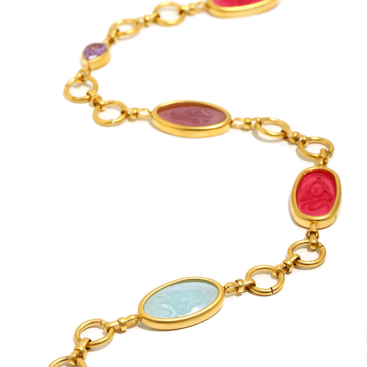 Etta’s Charm Necklace in Gold