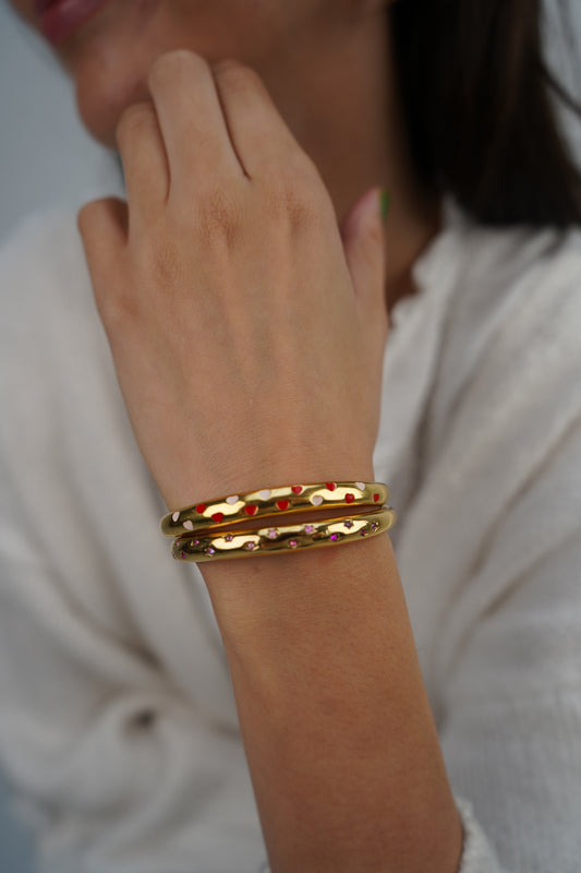 Eloise's Pink Star Bangle