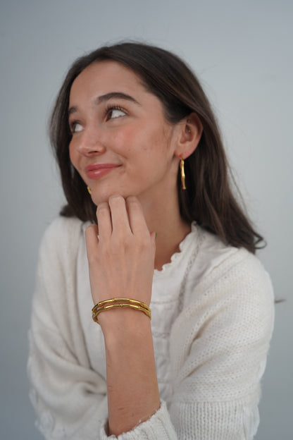 Clementine's Bamboo Bangle