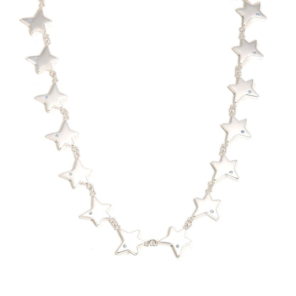 Cecily’s Star Necklace in Silver