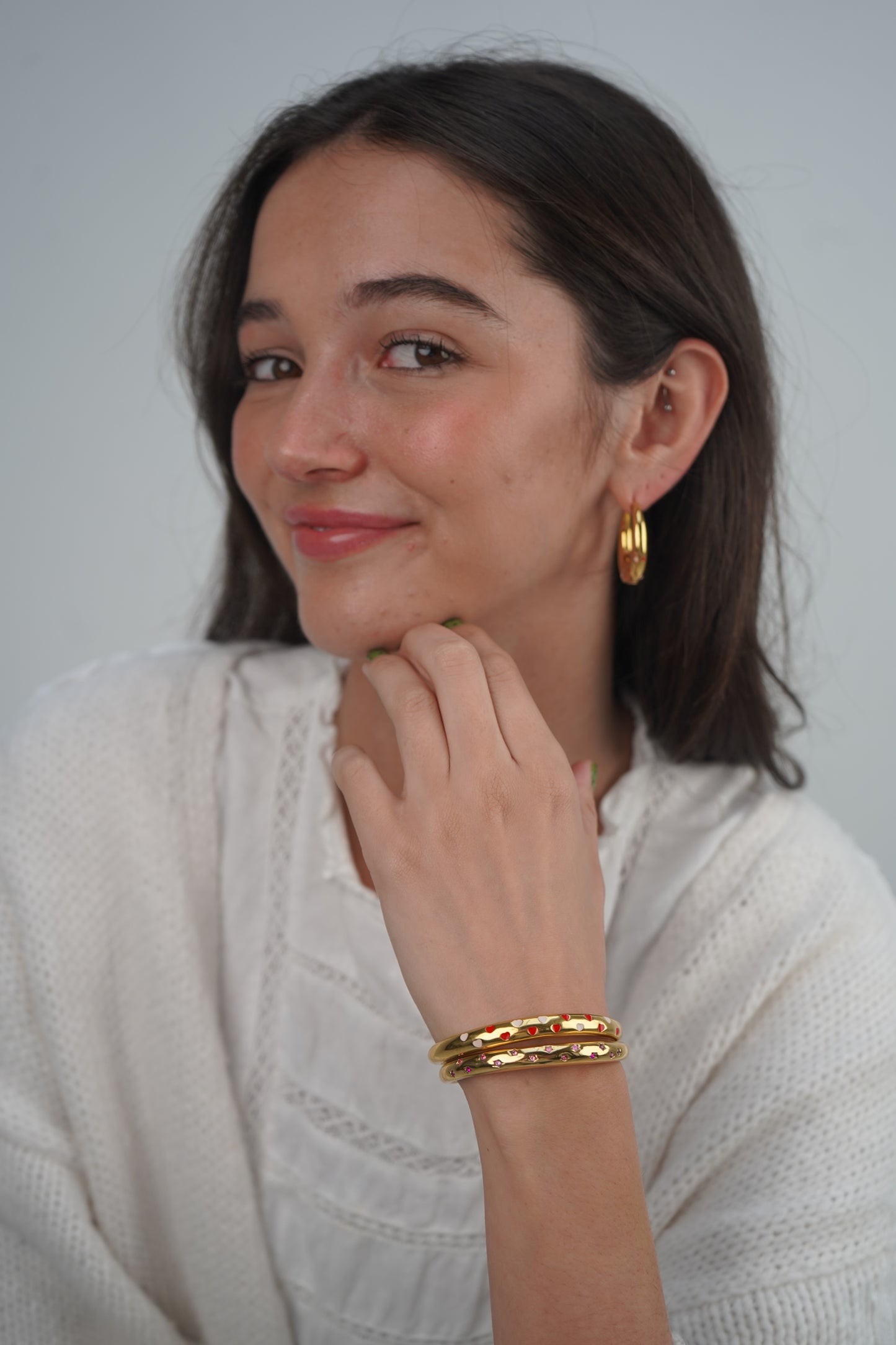 Eloise's Pink Star Bangle