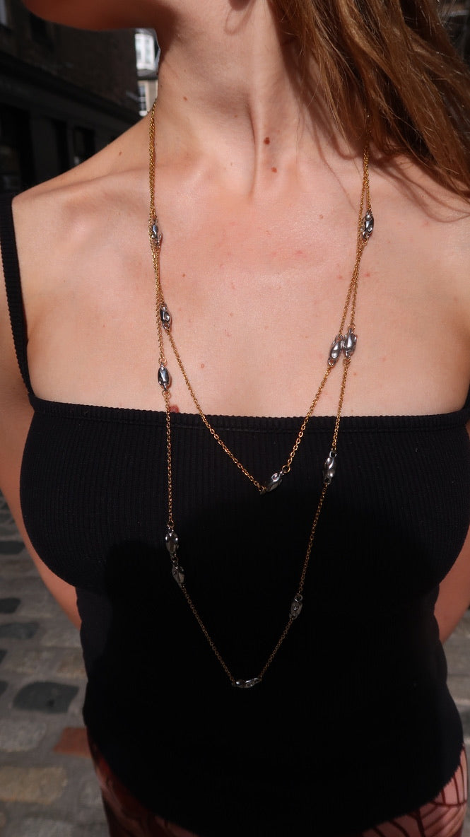 Melanie's Mixed Metal Necklace