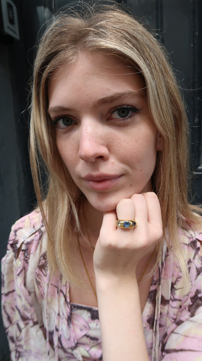 Sophie's Blue Gemstone Ring