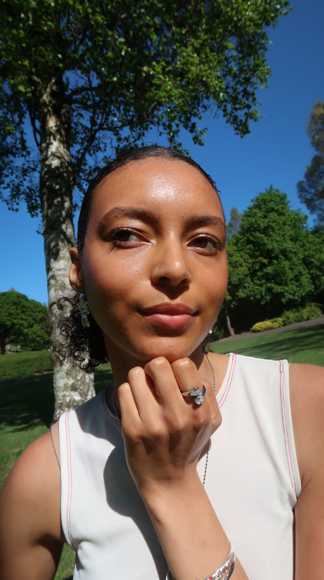 Evelyn’s gemstone ring