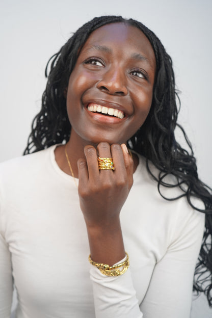 Octavia's stacked ring