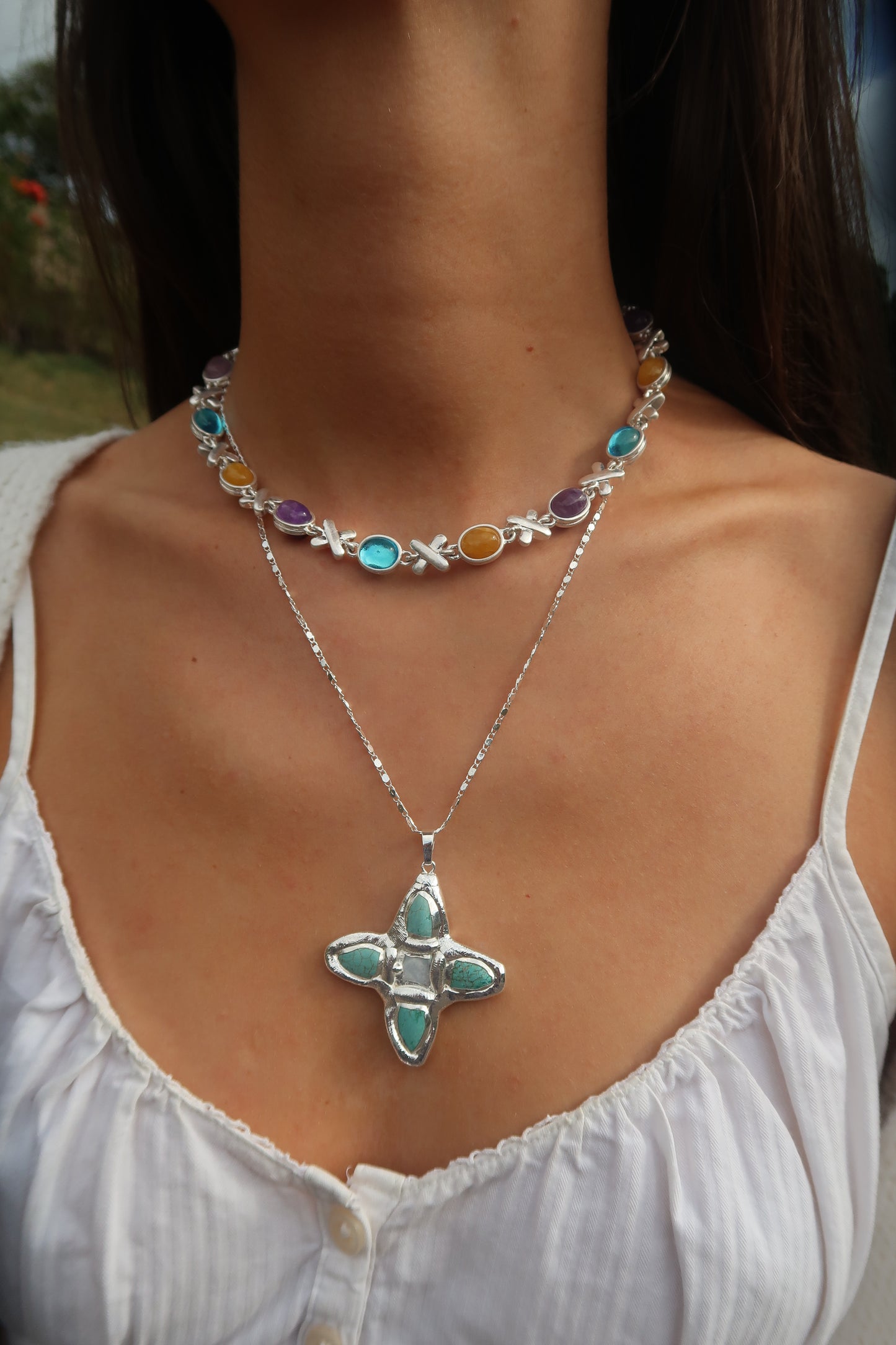 Arabella's vintage chain in silver