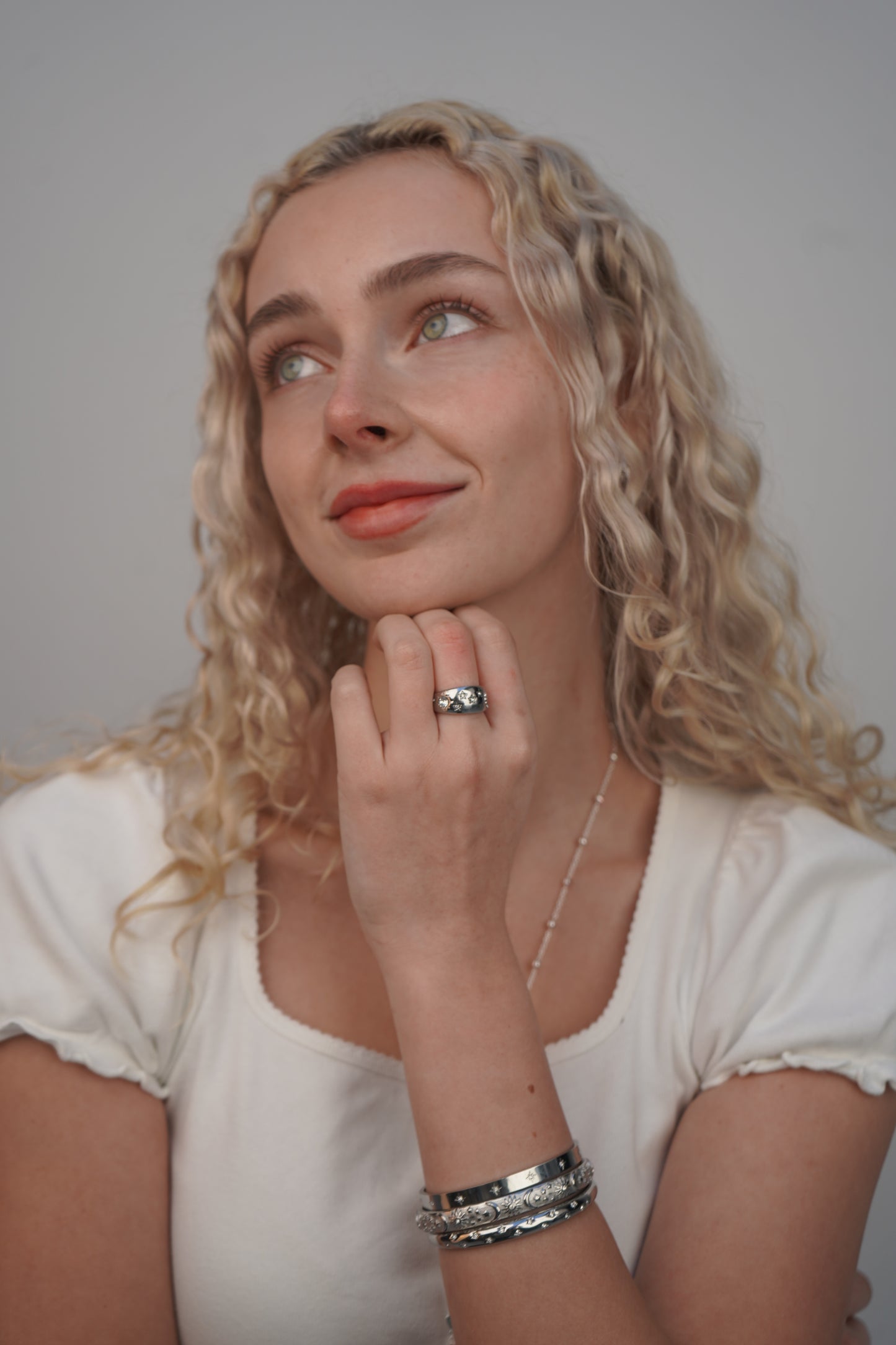 Cressida's Silver Celestial Ring