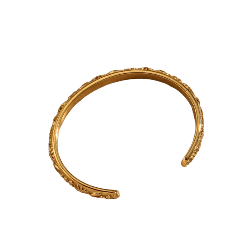 Celestia Midnight Gold Bangle