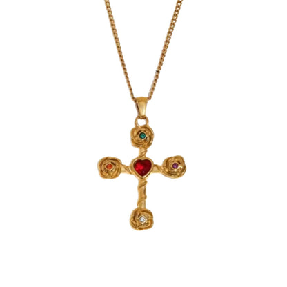 Rosie's Cross Necklace