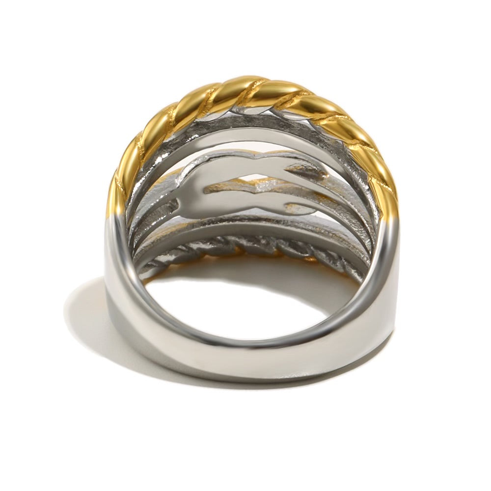Rapunzel’s Mixed Metal Ring