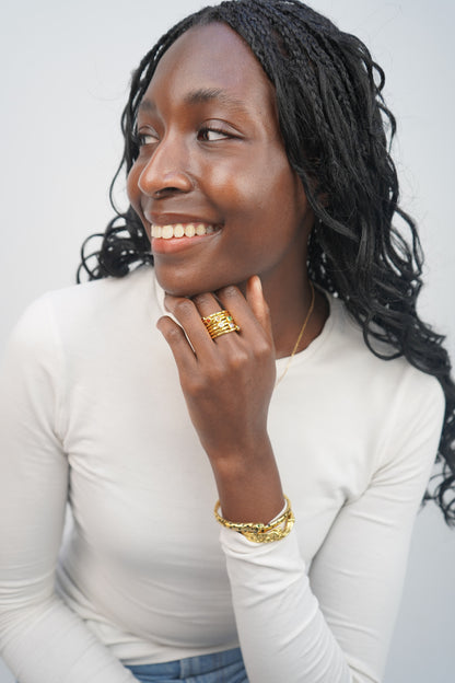 Octavia's stacked ring