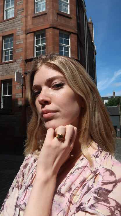 Cecily's Star Ring In Pink