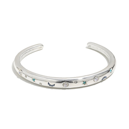 Marielle’s Moonshine Bangle in Silver