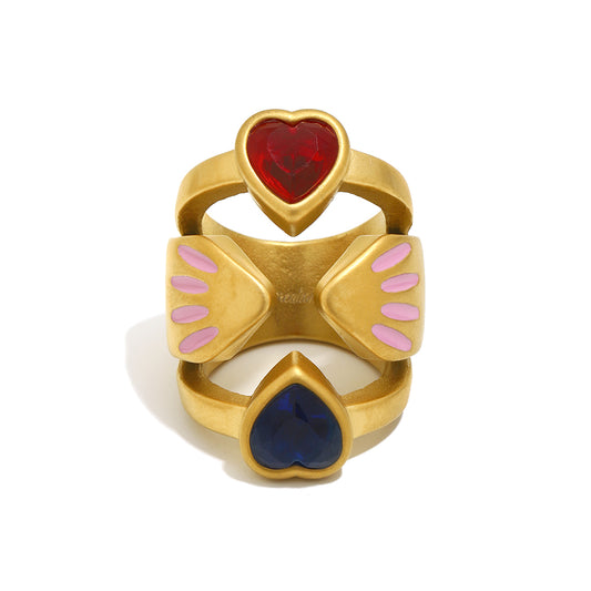 Rosalie Heart Ring