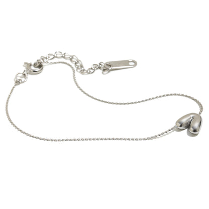 Bubble Letter Bracelet in Silver