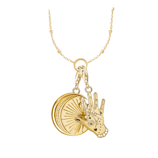 Adelia’s horoscope charm necklace