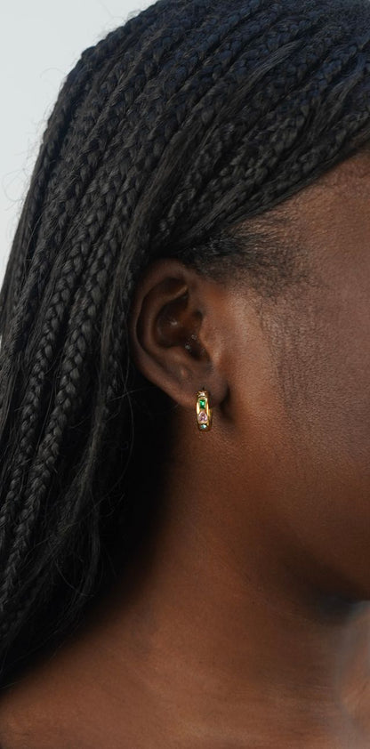 Athena’s Multicoloured Hoops