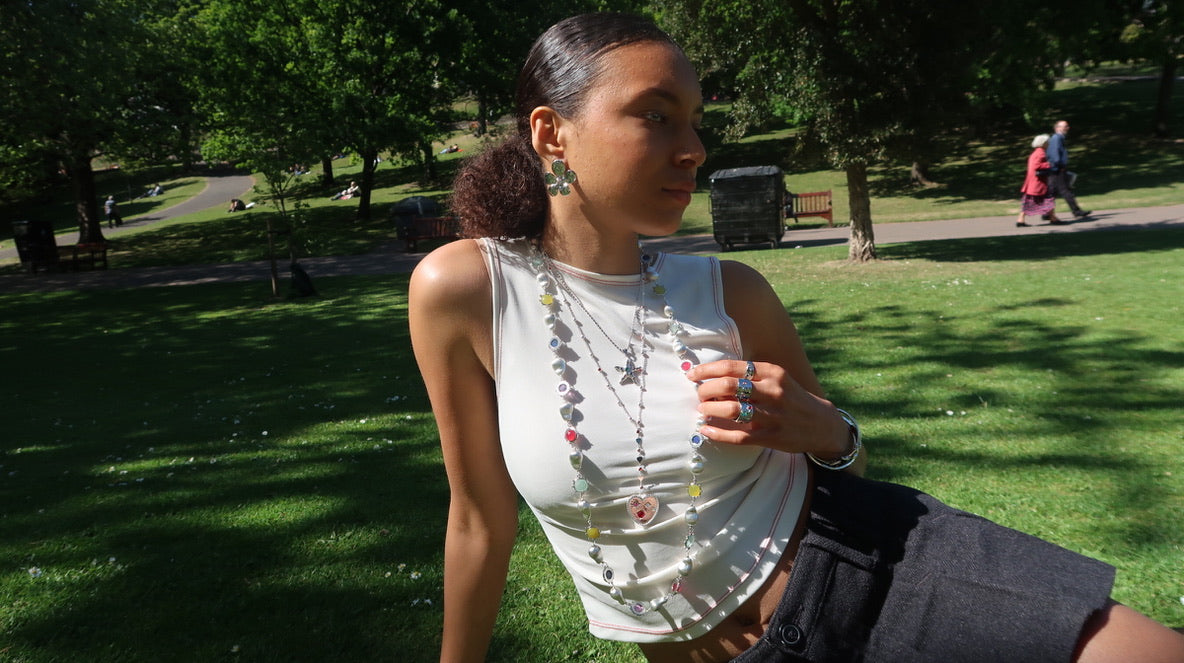Diana's necklace in silver