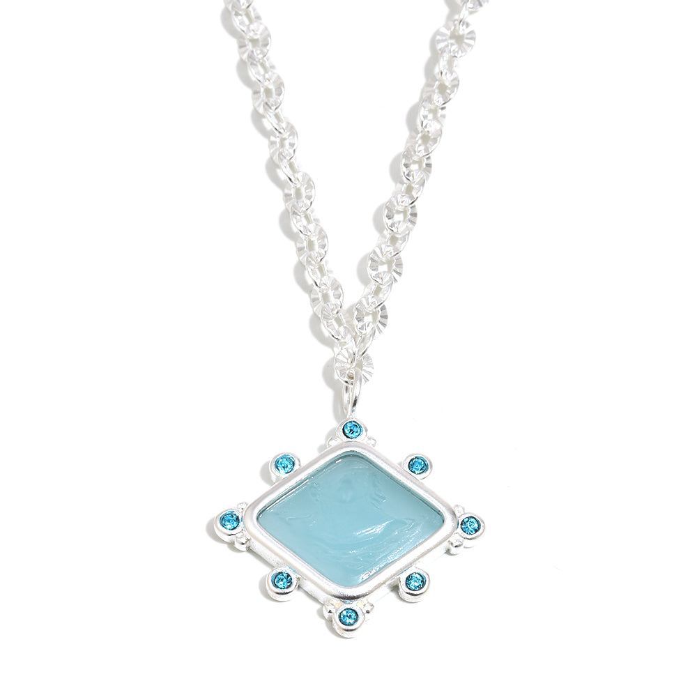 Philomena's resin necklace