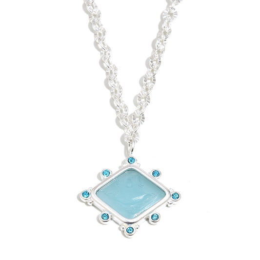 Philomena's resin necklace