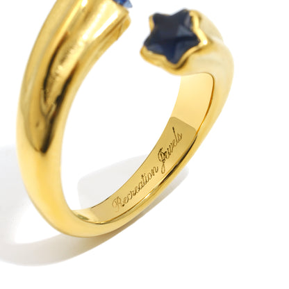 Susannah’s Blue Star Ring in Gold