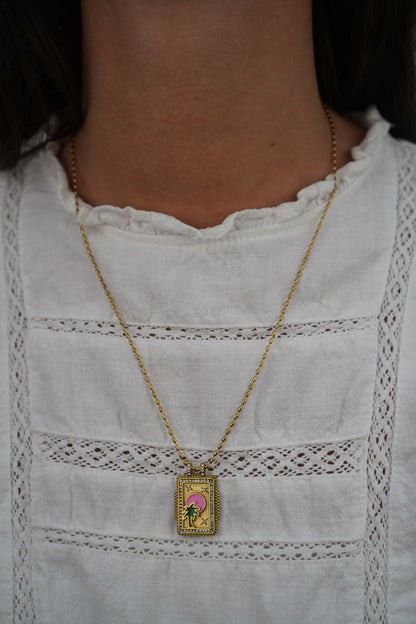 Lydia's Palm Tree Pendant