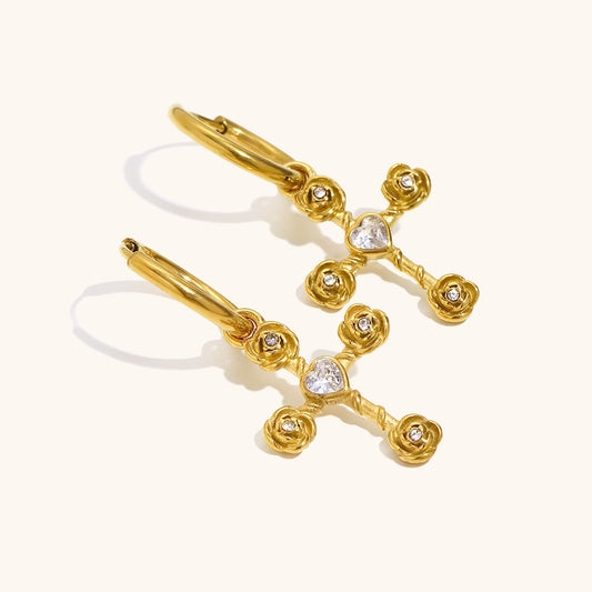 Rosie’s Cross Huggies in White