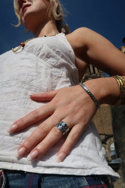 Ophelia’s ring in silver