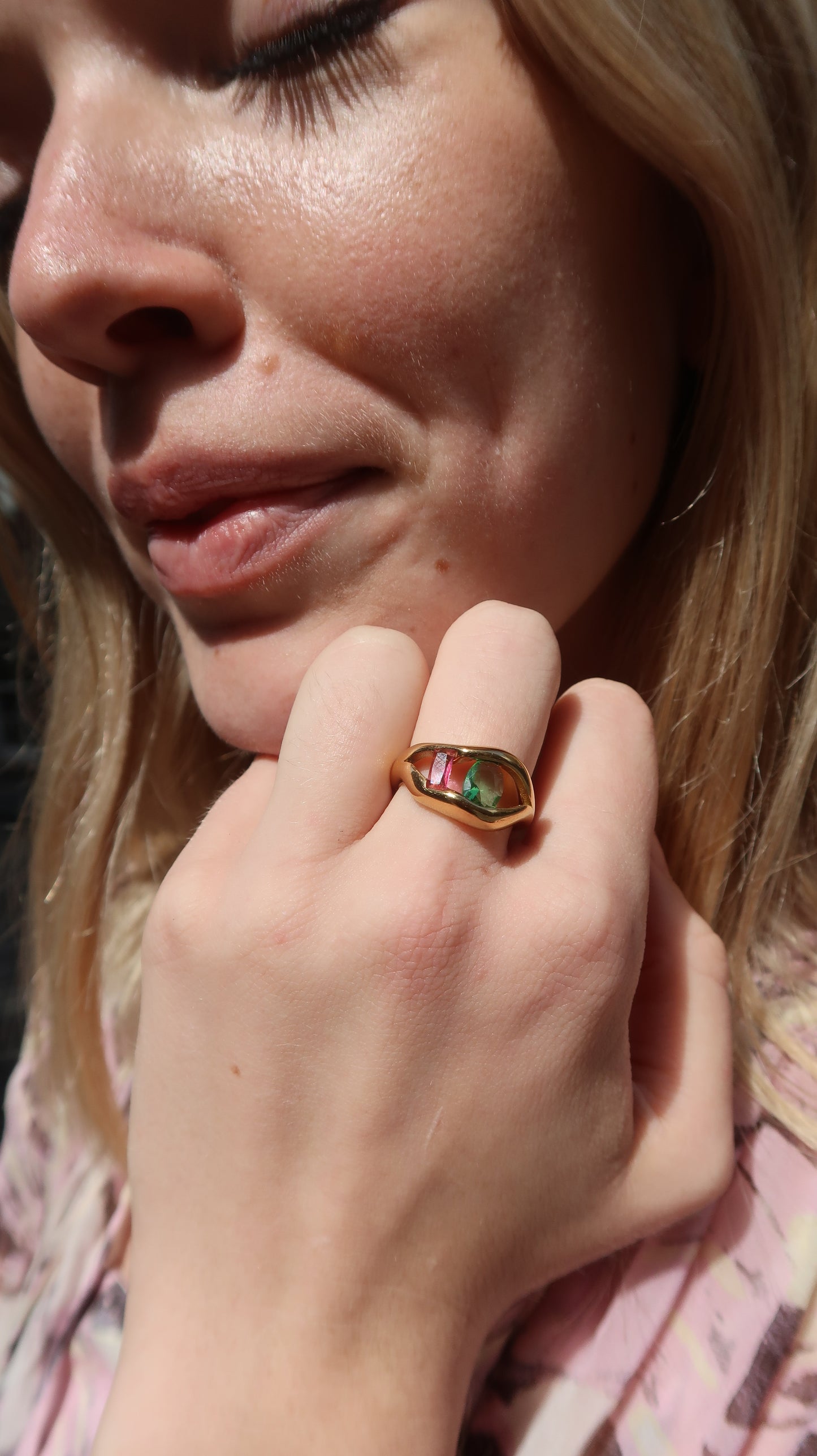 Angelina's gemstone ring