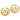 Tilly’s gold swirl earrings