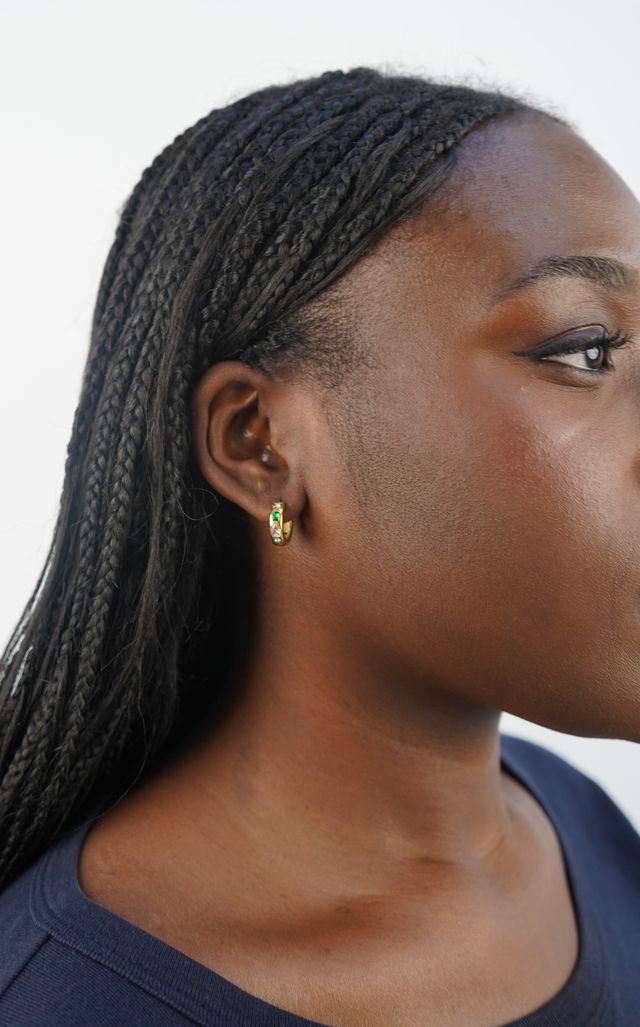 Athena’s Multicoloured Hoops