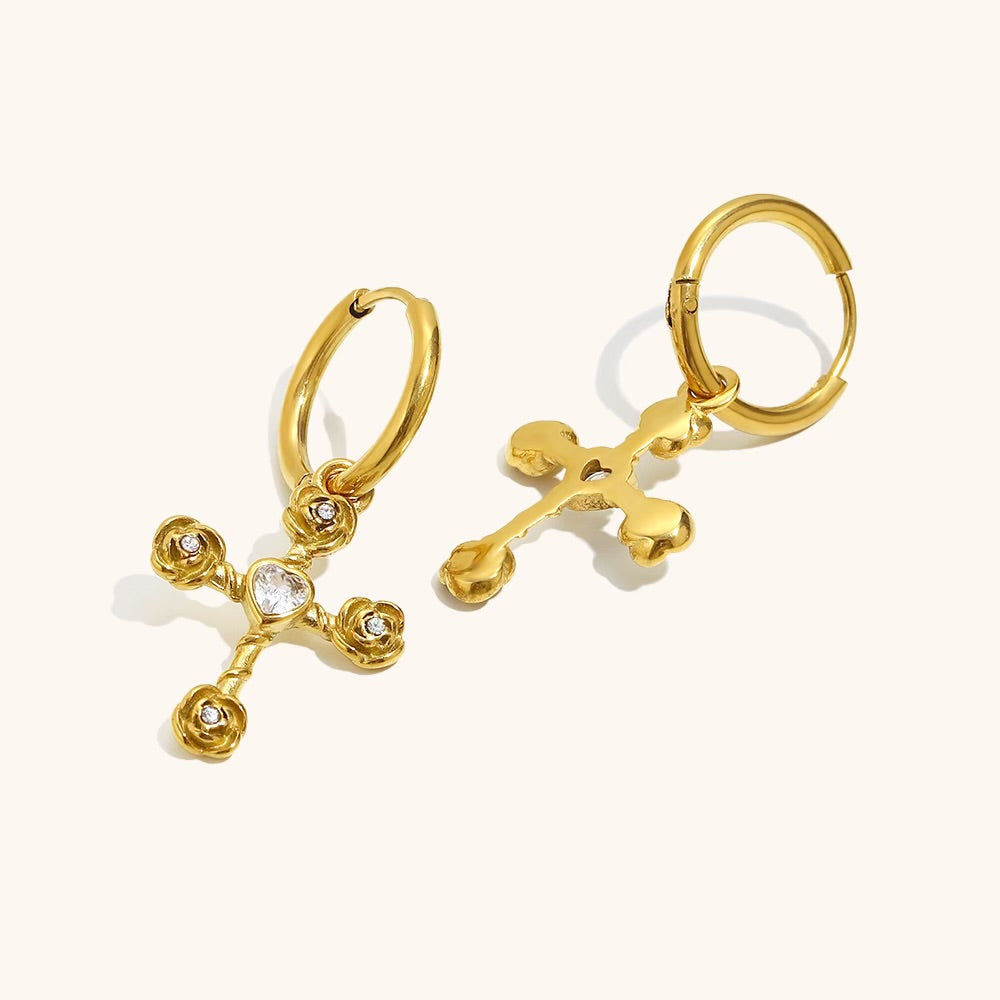 Rosie’s Cross Huggies in White