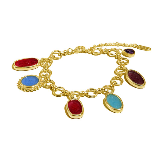 Etta’s Charm Bracelet in Gold