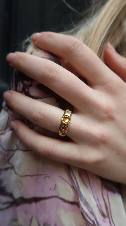 Sylvia's Sunburst Ring
